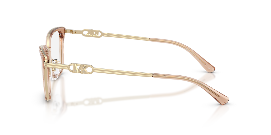 Gafas graduadas michael kors mk3102 myrtle beach 4051 marron rectangular femenino talla 54mm - Vista de detalle