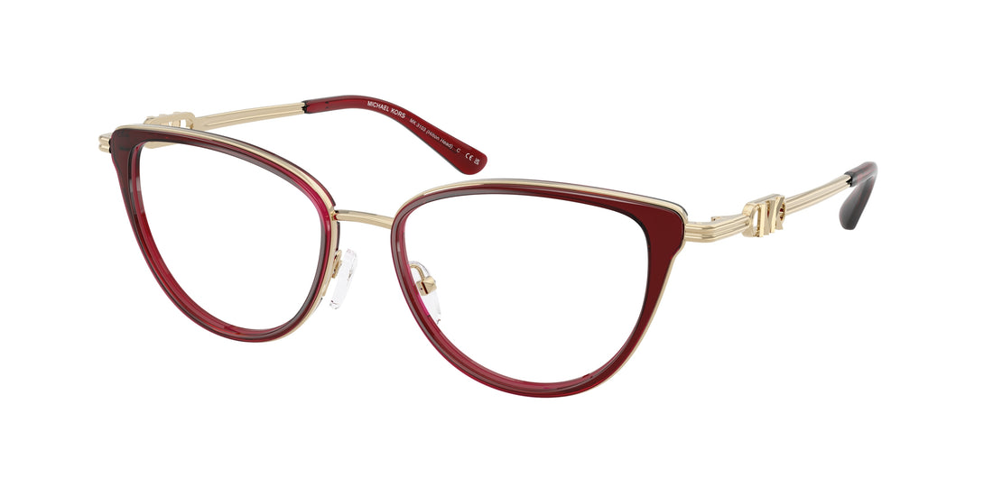 Gafas graduadas michael kors mk3103 hilton head 3949 marron cat eye femenino talla 53mm - Vista principal