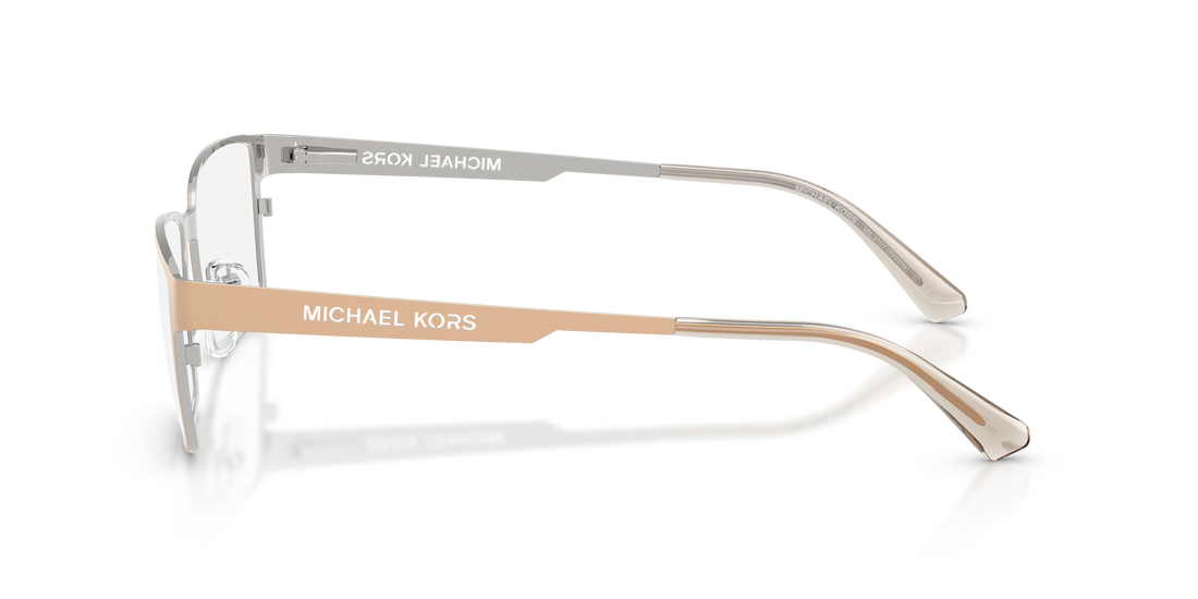 Occhiali da vista michael kors mk3107 arusha 1014 dorado rectangular masculino taglia 54mm - Vista dettagliata