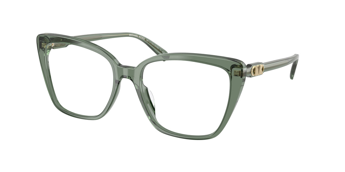 Lunettes de vue michael kors mk4110u avila 4022 verde square femenino taille 55mm - Vue principale