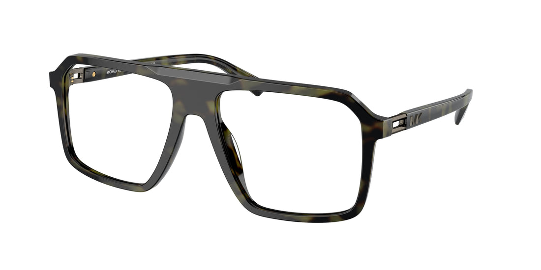 Lunettes de vue michael kors mk4123u montreux 3943 verde square masculino taille 57mm - Vue principale