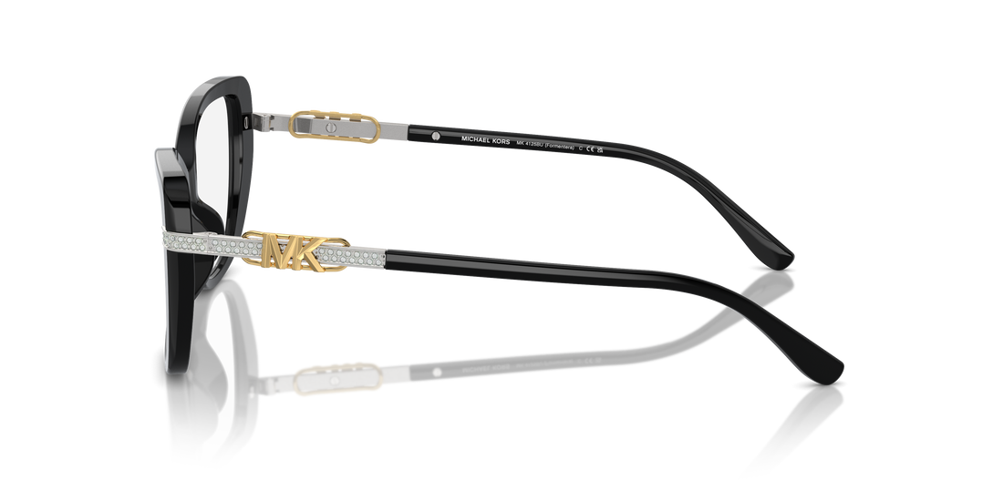 Lunettes de vue michael kors mk4125bu formentera 3005 negro cat eye femenino taille 54mm - Vue détaillée