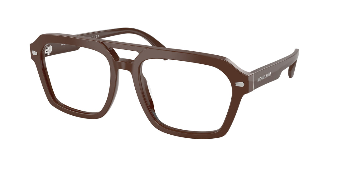 Lunettes de vue michael kors mk4126 seaview 4007 marrón pilot masculino taille 57mm - Vue principale