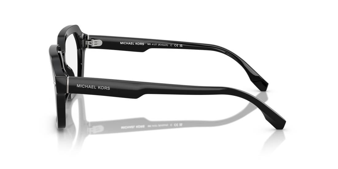 Lunettes de vue michael kors mk4127 kinloch 3005 negro rectangular masculino taille 56mm - Vue détaillée