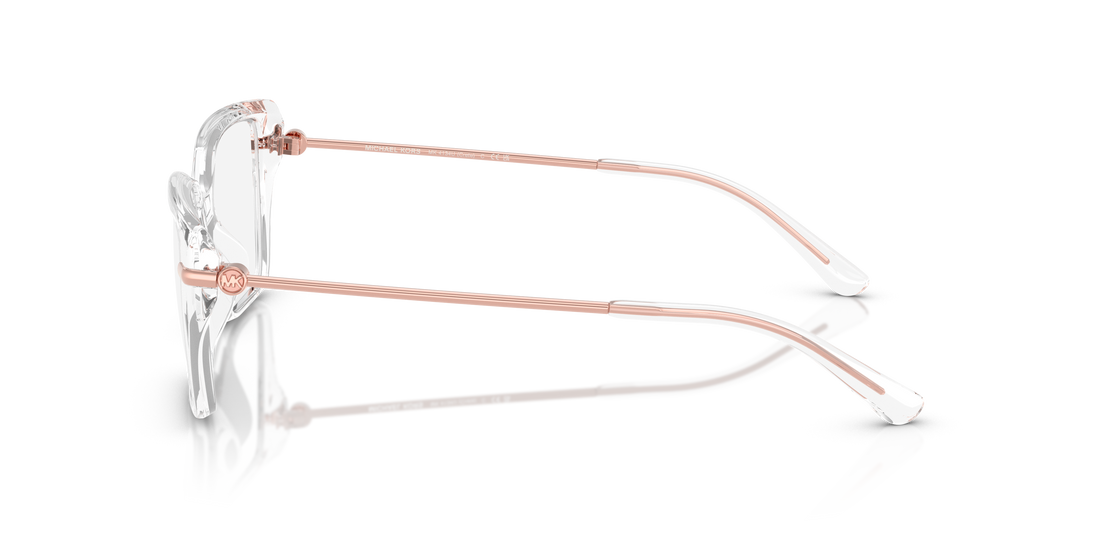 Lunettes de vue michael kors mk4134u crete 3015 transparente rectangular femenino taille 54mm - Vue détaillée