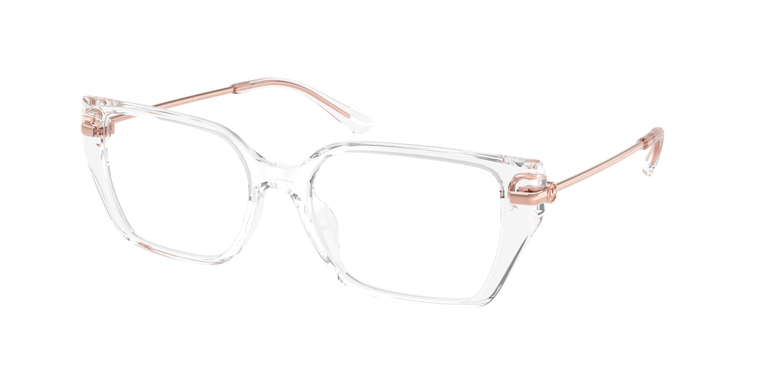 Lunettes de vue michael kors mk4134u crete 3015 transparente rectangular femenino taille 54mm - Vue principale