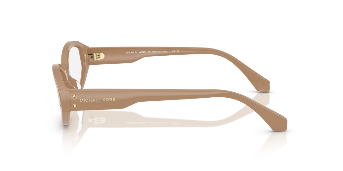 Lunettes de vue michael kors mk4139b corvara 3555 marrón oval femenino taille 54mm - Vue détaillée