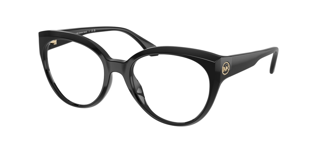 Lunettes de vue michael kors mk4145u amelia island 3005 negro round femenino taille 52mm - Vue principale