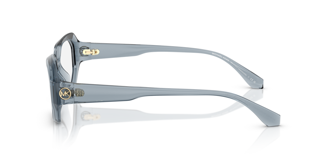 Occhiali da vista michael kors mk4147u islamorada 4014 azul irregular femenino taglia 52mm - Vista dettagliata