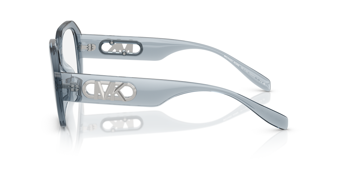 Lunettes de vue michael kors mk4148u valletta 4014 azul irregular femenino taille 52mm - Vue détaillée