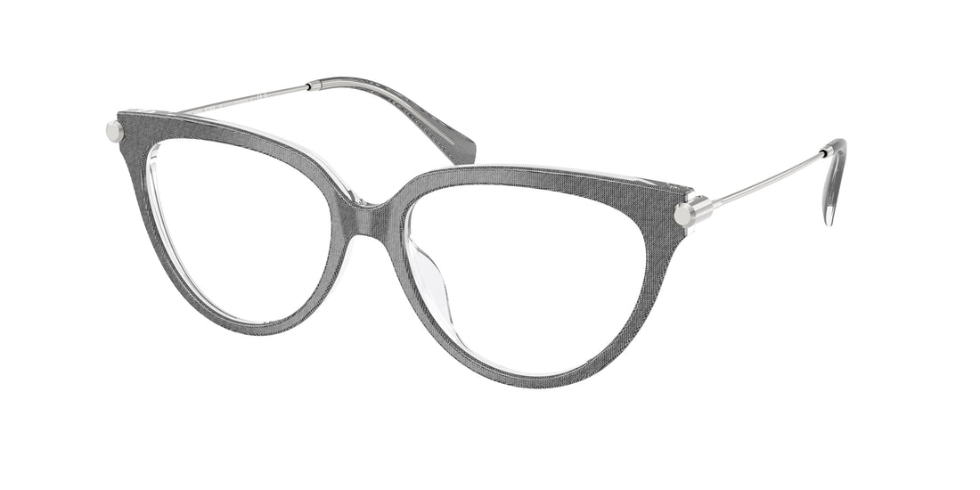 Lunettes de vue michael kors mk4151u windham 4009 gris cat eye femenino taille 53mm - Vue principale