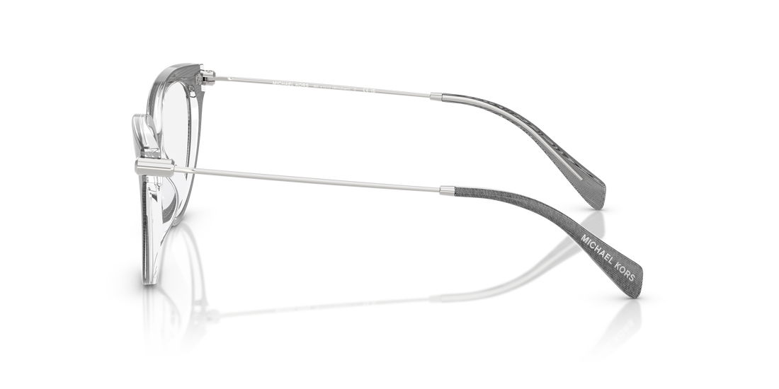Lunettes de vue michael kors mk4151u windham 4009 gris cat eye femenino taille 53mm - Vue détaillée