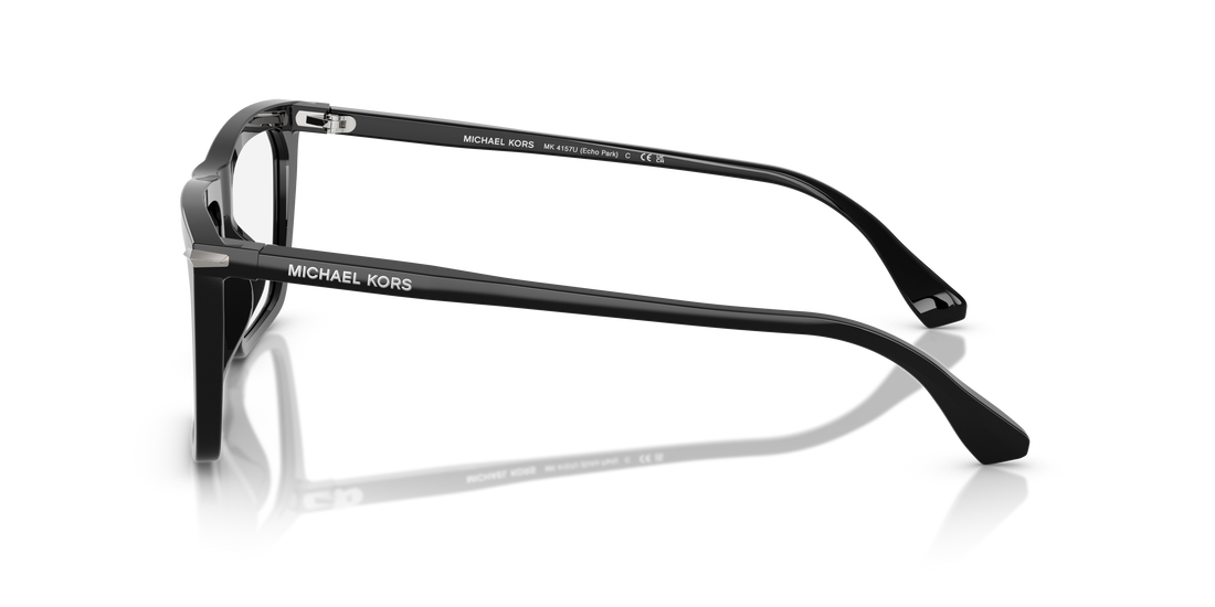 Lunettes de vue michael kors mk4157u echo park 3005 negro rectangular masculino taille 56mm - Vue détaillée