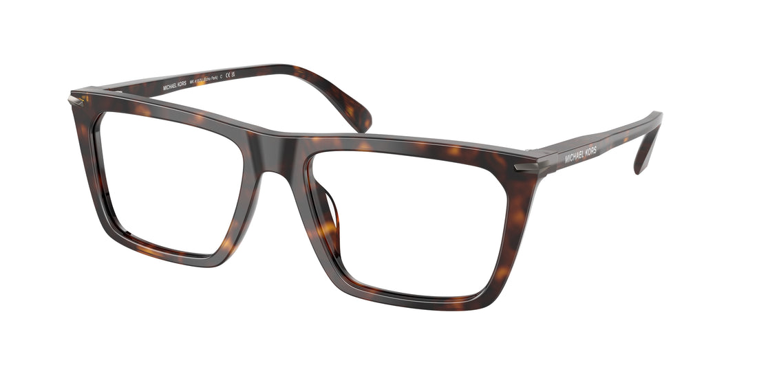 Lunettes de vue michael kors mk4157u echo park 3006 havana rectangular masculino taille 56mm - Vue principale