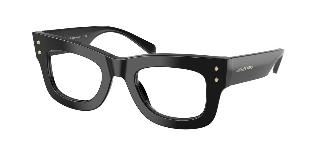 Lunettes de vue michael kors mk4160 coral gables 3005 negro square femenino taille 47mm - Vue principale