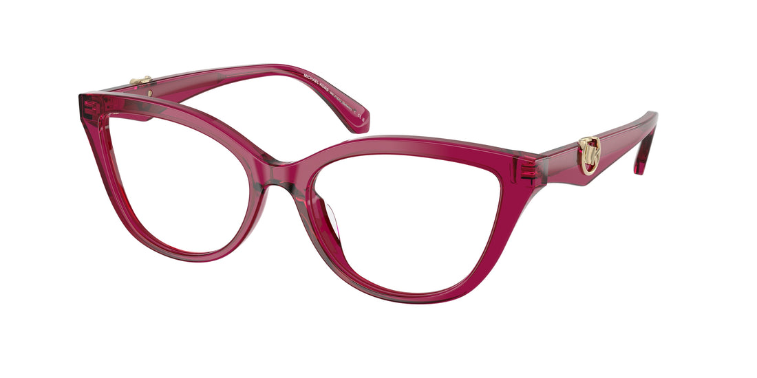 Gafas graduadas michael kors mk4164u bellano 4032 violeta cat eye femenino talla 52mm - Vista principal