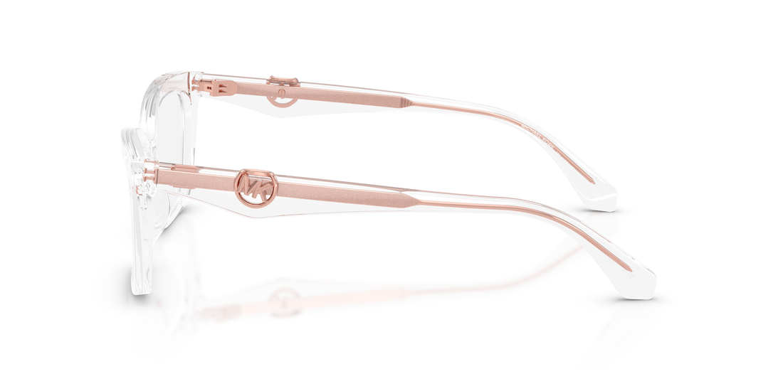 Gafas graduadas michael kors mk4165u garzeno 3015 transparente rectangular femenino talla 53mm - Vista de detalle