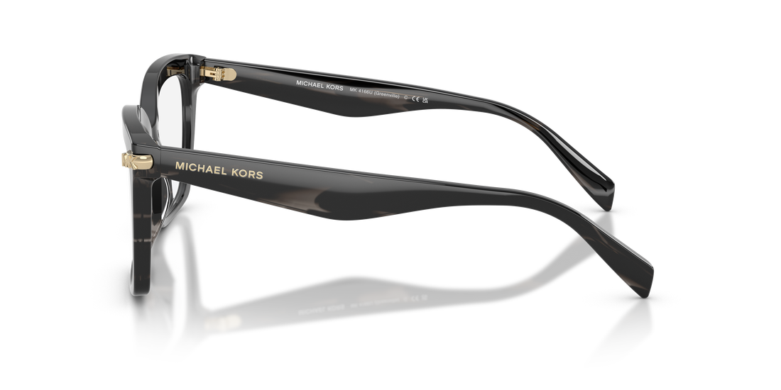 Gafas graduadas michael kors mk4166u greenville 4034 negro square femenino talla 55mm - Vista de detalle