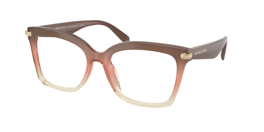 Gafas graduadas michael kors mk4166u greenville 4035 rosa square femenino talla 55mm - Vista principal