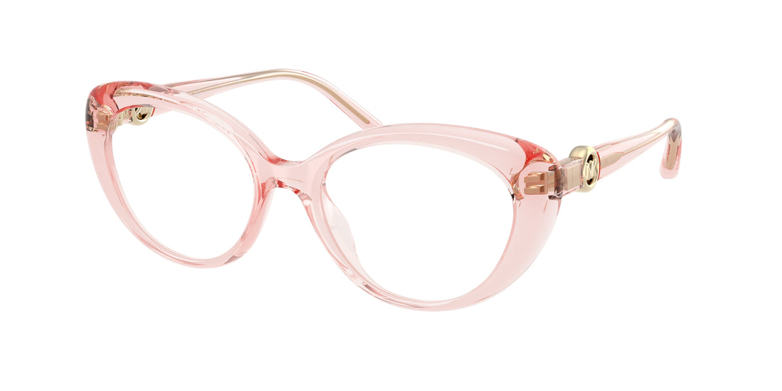 Gafas graduadas michael kors mk4181u st. thomas 3901 rosa oval femenino talla 53mm - Vista principal