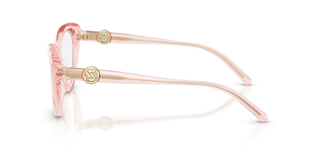 Gafas graduadas michael kors mk4181u st. thomas 3901 rosa oval femenino talla 53mm - Vista de detalle
