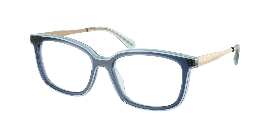 Gafas graduadas michael kors mk4183u asturias 4031 azul square femenino talla 53mm - Vista principal
