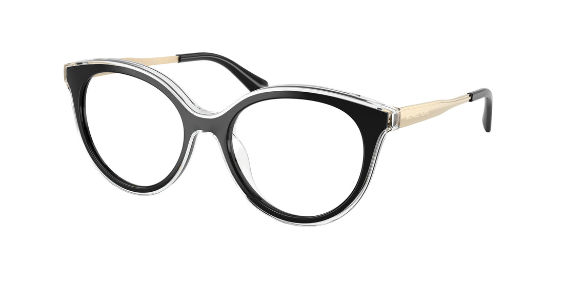 Gafas graduadas michael kors mk4184u sitges 3005 negro round femenino talla 51mm - Vista principal