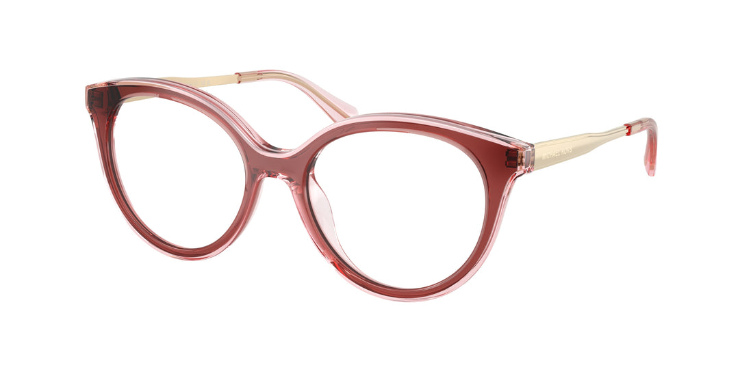 Gafas graduadas michael kors mk4184u sitges 3913 marron round femenino talla 51mm - Vista principal