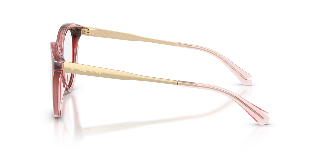 Gafas graduadas michael kors mk4184u sitges 3913 marron round femenino talla 51mm - Vista de detalle