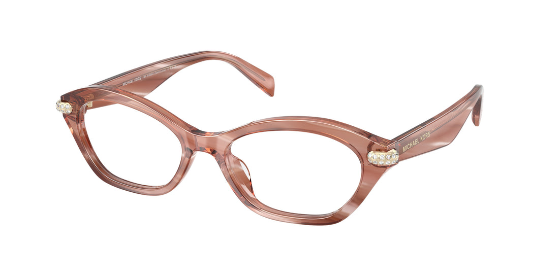 Gafas graduadas michael kors mk4186bu saint lucia 4056 rosa oval femenino talla 52mm - Vista principal