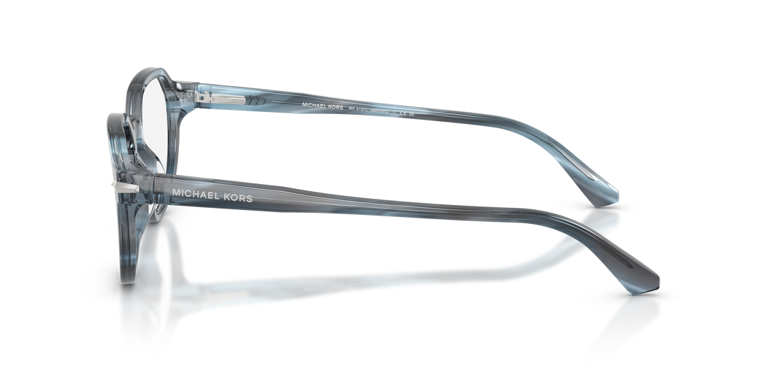 Brillen michael kors mk4187u westerly 4048 azul round masculino größe 52mm - Detailansicht