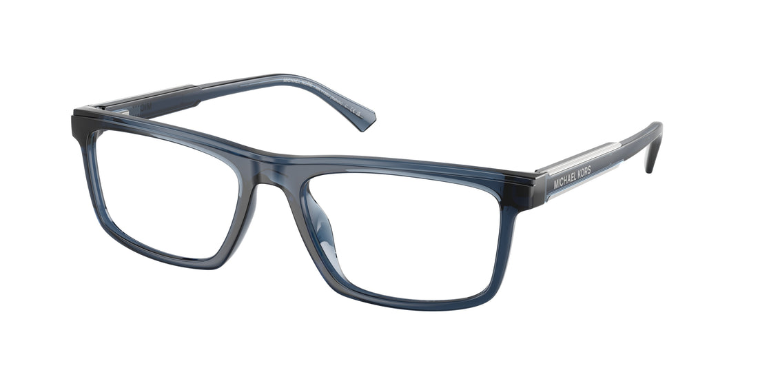 Gafas graduadas michael kors mk4189u kahulu 3002 azul rectangular masculino talla 55mm - Vista principal