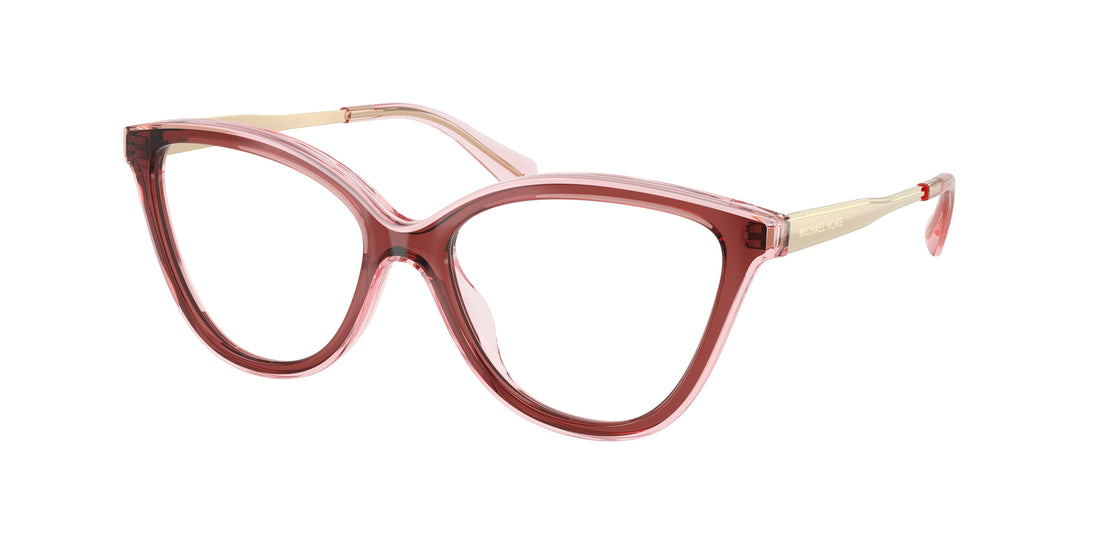 Gafas graduadas michael kors mk4190u costa brava 3913 marron cat eye femenino talla 53mm - Vista principal