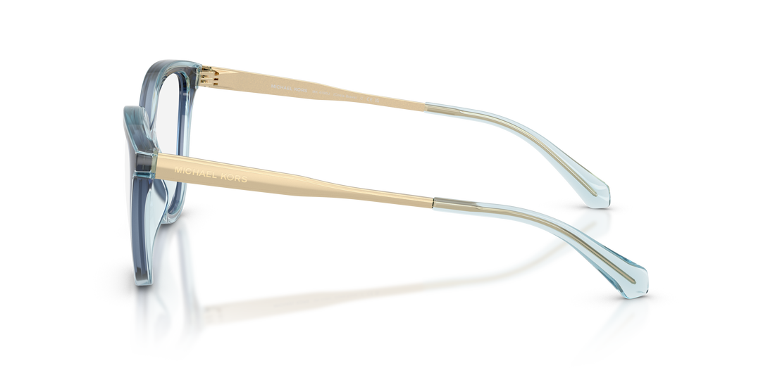 Gafas graduadas michael kors mk4190u costa brava 4031 azul cat eye femenino talla 53mm - Vista de detalle