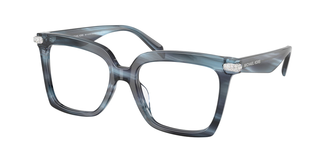 Gafas graduadas michael kors mk4191bu exumas 4054 azul square femenino talla 53mm - Vista principal