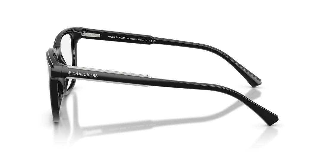 Gafas graduadas michael kors mk4192u lahaina 3005 negro square masculino talla 53mm - Vista de detalle