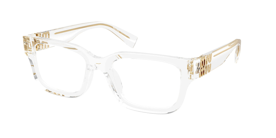 Lunettes de vue miu miu mu 02yv 15z1o1 transparente rectangular femenino taille 53mm - Vue principale