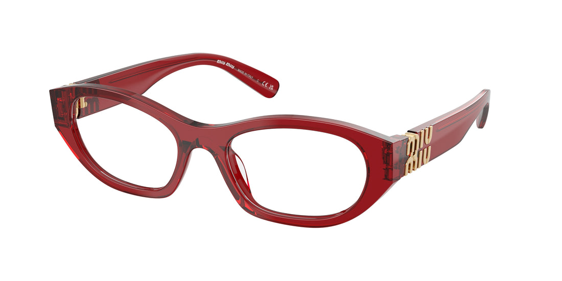 Occhiali da vista miu miu mu 03wv 25m1o1 violeta irregular femenino taglia 53mm - Vista principale