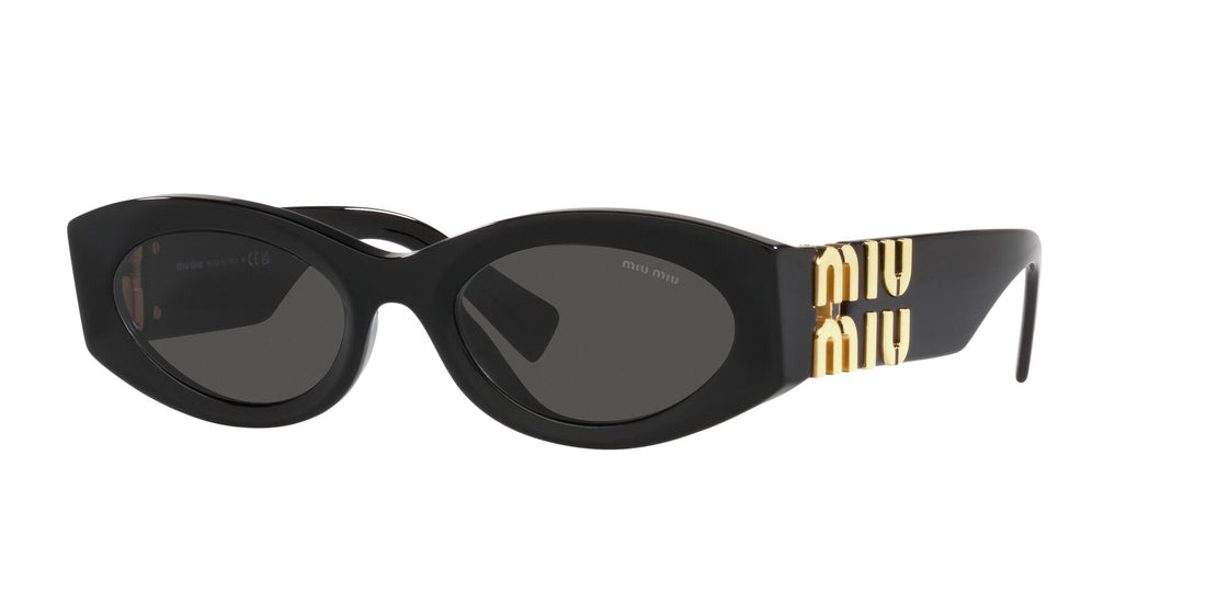 Óculos de sol miu miu mu 11ws 1ab5s0 negro oval fêmea tamanho 54mm - Vista principal