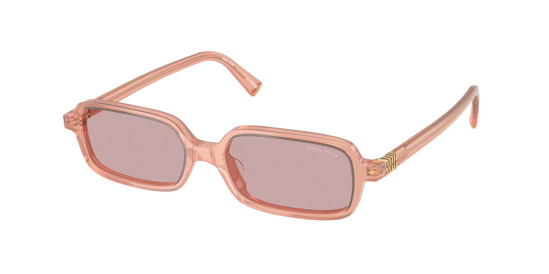 Occhiali da sole miu miu mu 11zs 20i60v rosa rectangular femenino taglia 51mm - Vista principale