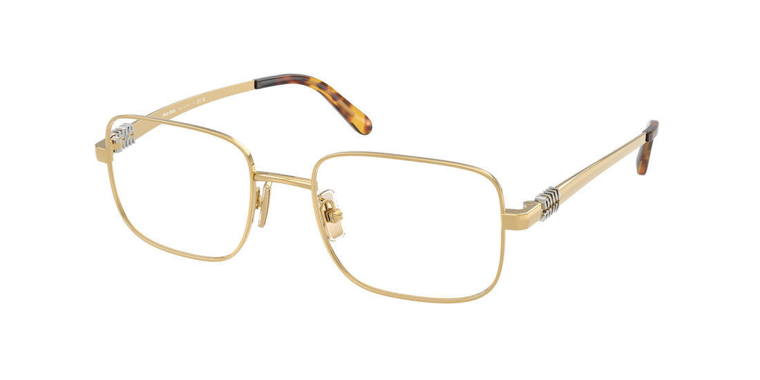 Occhiali da vista miu miu mu 51zv 5ak1o1 dorado rectangular femenino taglia 52mm - Vista principale