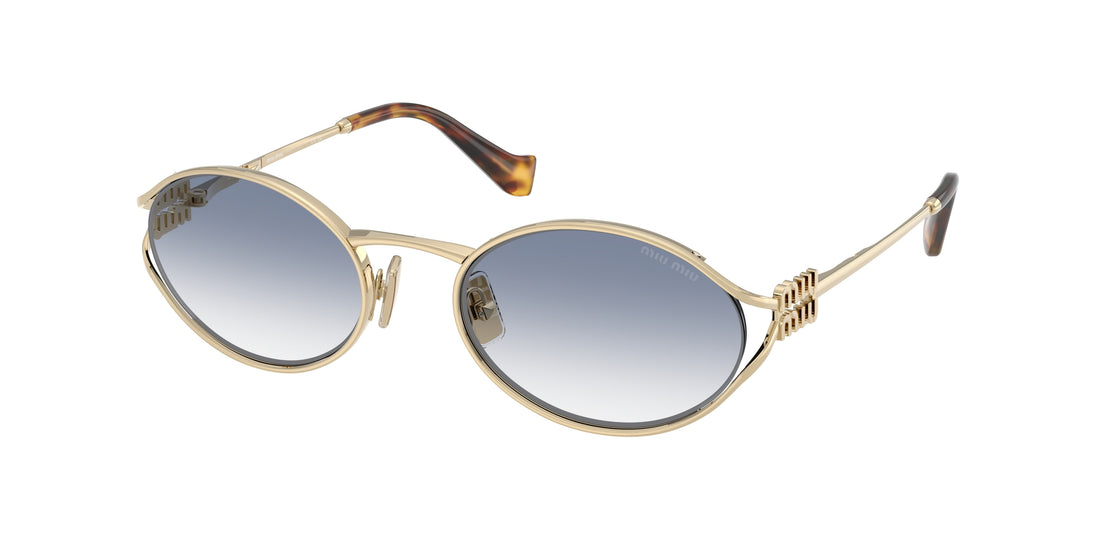 Sonnenbrillen miu miu mu 52ys zvn80o dorado oval femenino größe 54mm - Hauptansicht