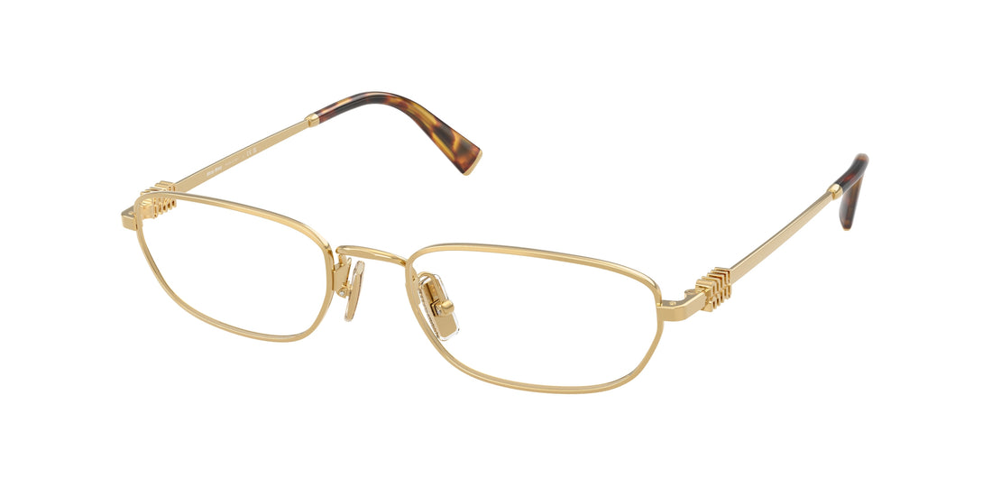 Occhiali da vista miu miu mu 52zv 5ak1o1 dorado irregular femenino taglia 53mm - Vista principale