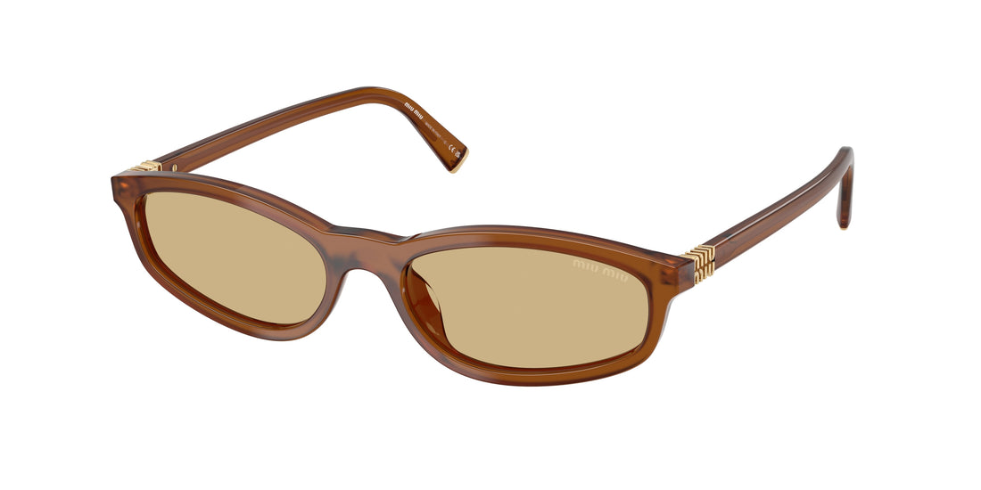 Occhiali da sole miu miu mu a06s 22i10r marron irregular femenino taglia 54mm - Vista principale