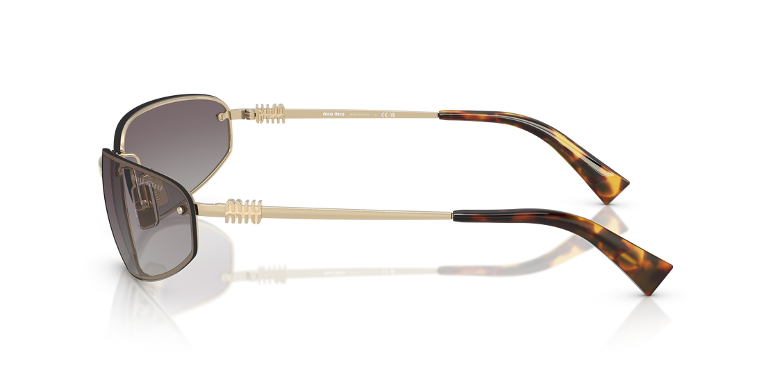 Sonnenbrillen miu miu mu a50s zvn30c dorado oval femenino größe 68mm - Detailansicht