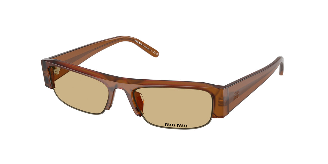 Occhiali da sole miu miu mu b07s 22i10r marron rectangular femenino taglia 51mm - Vista principale