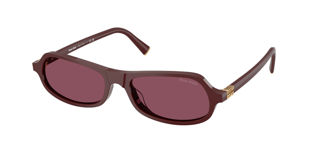 Occhiali da sole miu miu mu b10su 26l20y violeta irregular femenino taglia 55mm - Vista principale