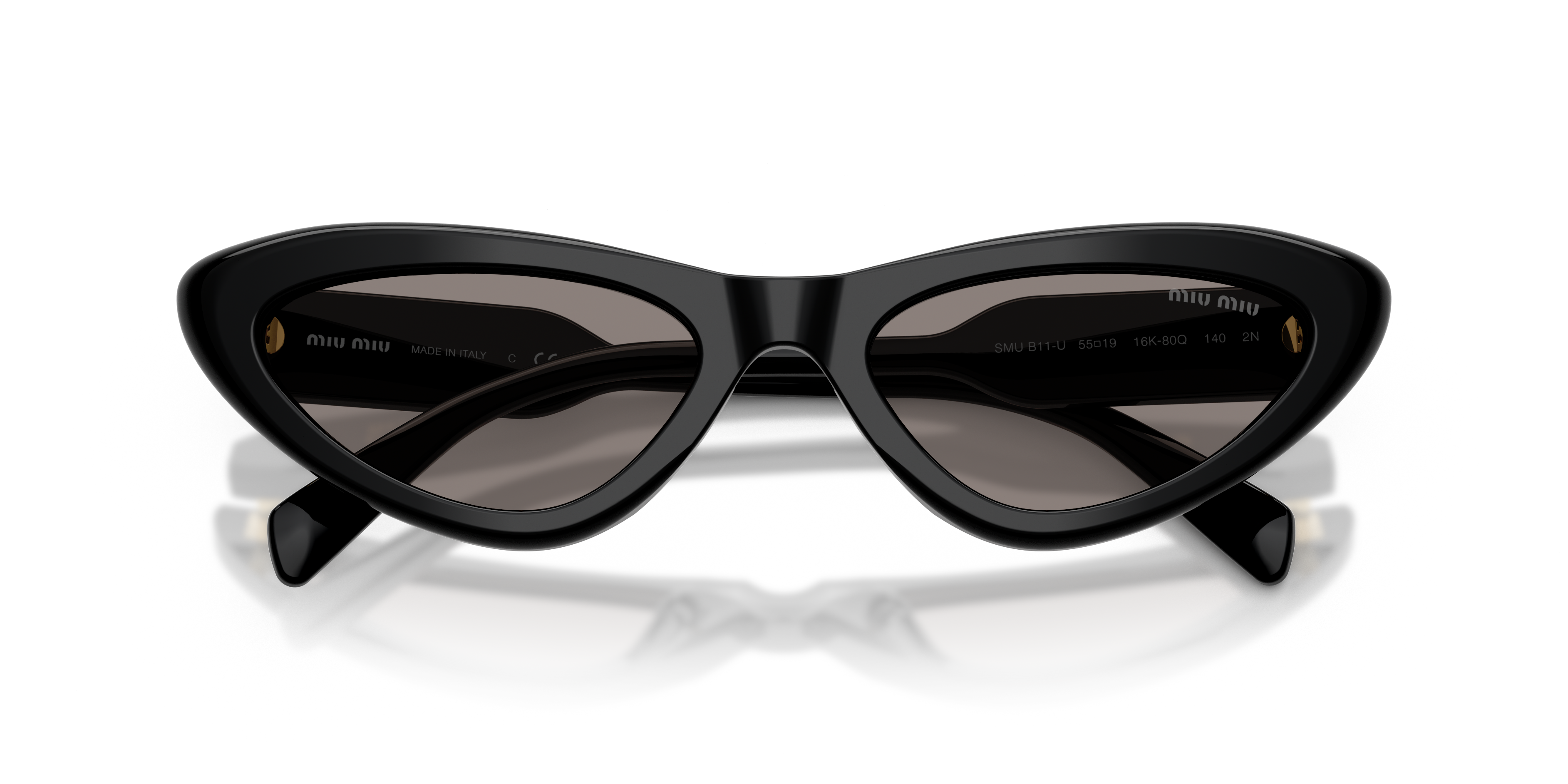 MIU MIU MU B11SU 16K80Q 55