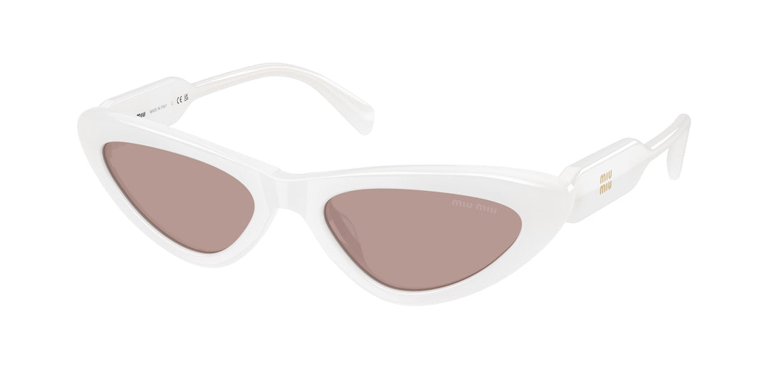 Sonnenbrillen miu miu mu b11su 20m20i blanco cat eye femenino größe 55mm - Hauptansicht