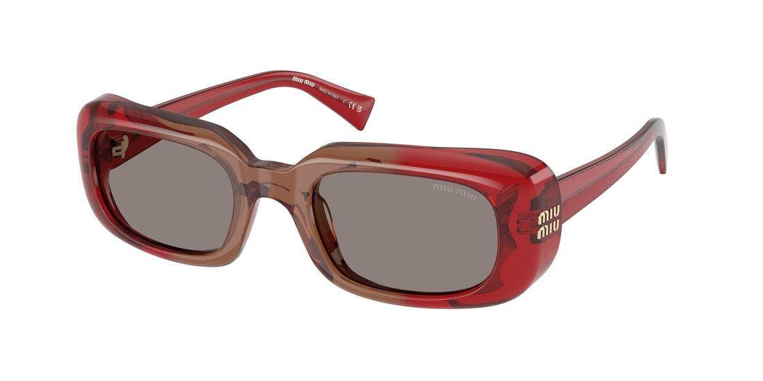 Sonnenbrillen miu miu mu b13s 23m80q rojo rectangular femenino größe 52mm - Hauptansicht